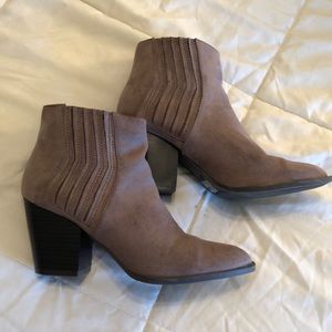 Taupe Booties